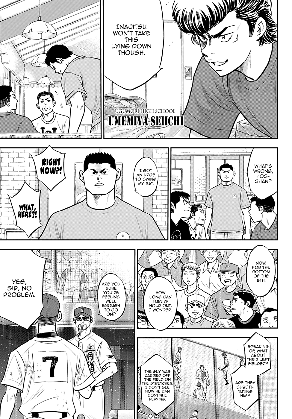 Daiya no A - Act II Chapter 284 page 11 - Chapter 284: The Amazing People