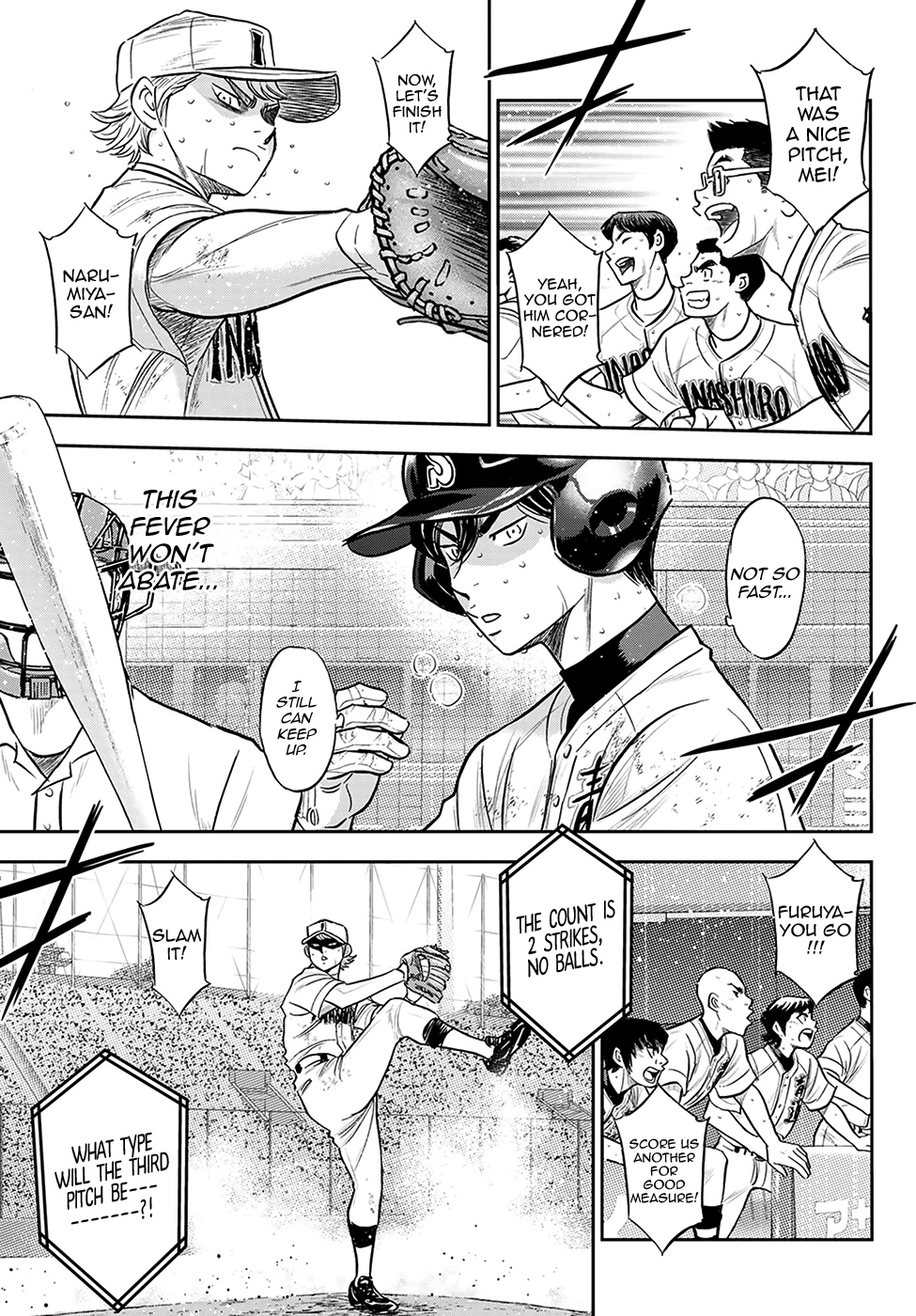 Daiya no A - Act II Chapter 284 page 3 - Chapter 284: The Amazing People