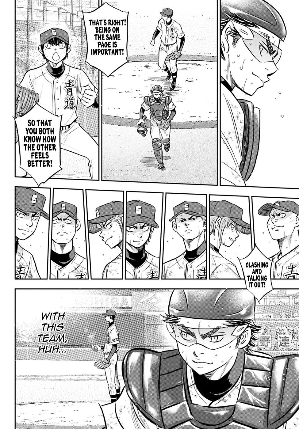 Daiya no A - Act II Chapter 285 page 10 - Chapter 285: It's All Right Here