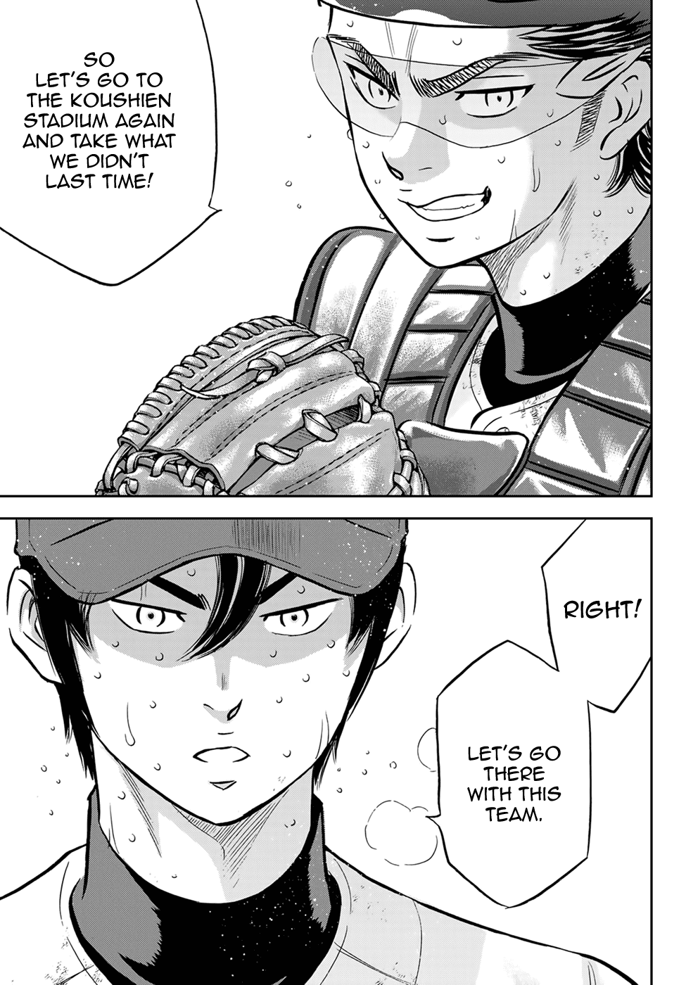 Daiya no A - Act II Chapter 285 page 9 - Chapter 285: It's All Right Here