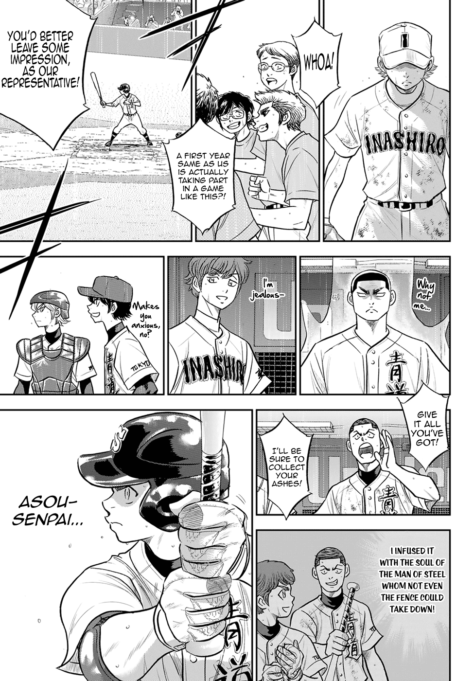 Daiya no A - Act II Chapter 286 page 13 - Chapter 286: The Baton