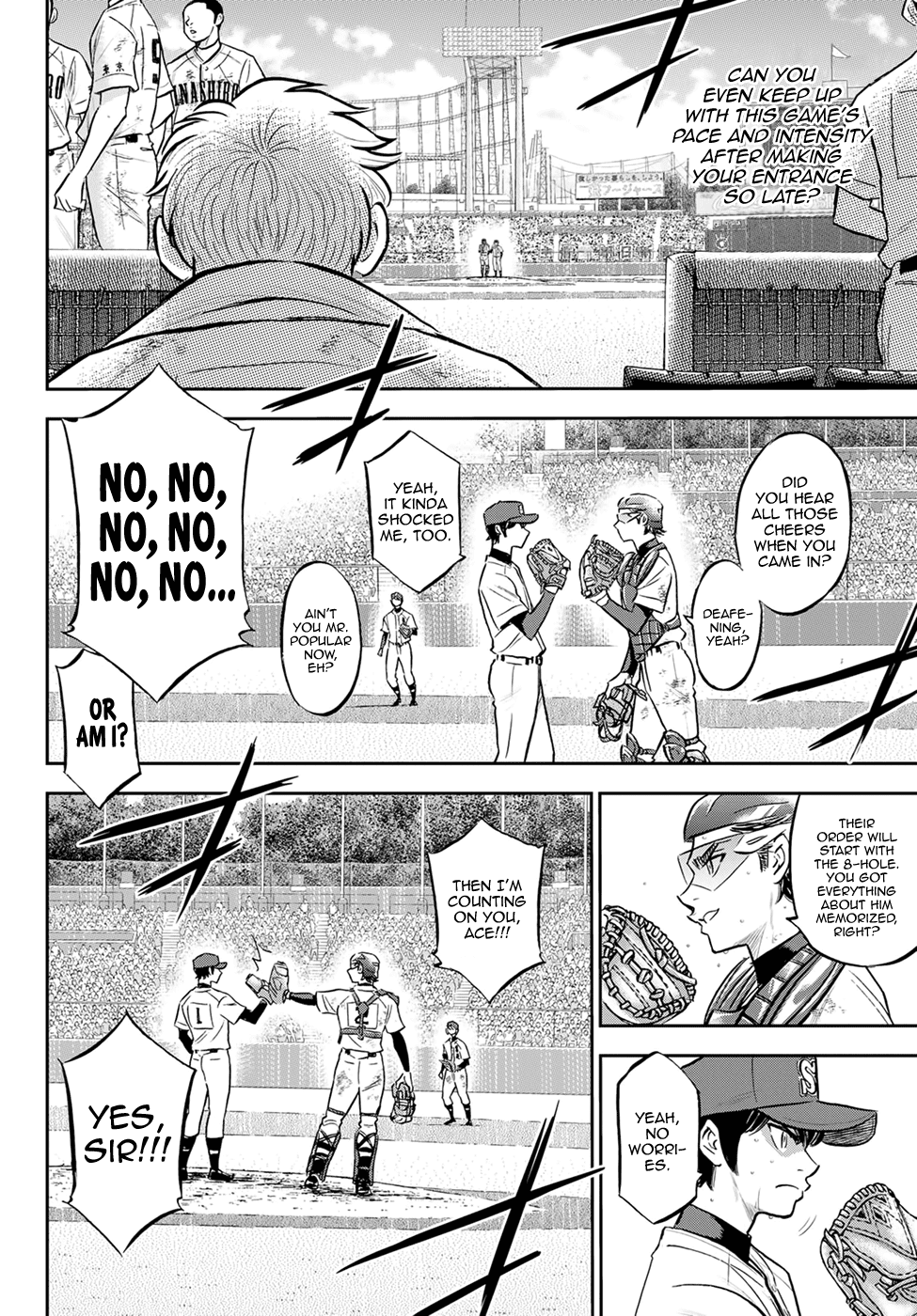 Daiya no A - Act II Chapter 287 page 14 - Chapter 287: The Ace's Entrance