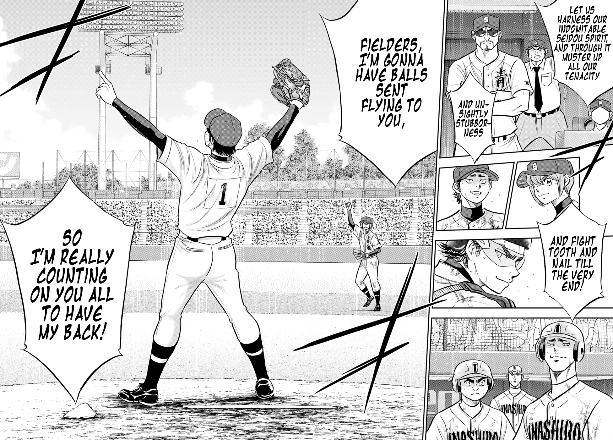 Daiya no A - Act II Chapter 287 page 16 - Chapter 287: The Ace's Entrance