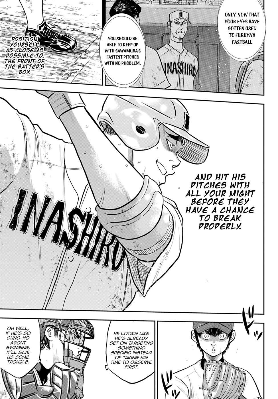 Daiya no A - Act II Chapter 288 page 5 - Chapter 288: Deep Breaths on the Mound