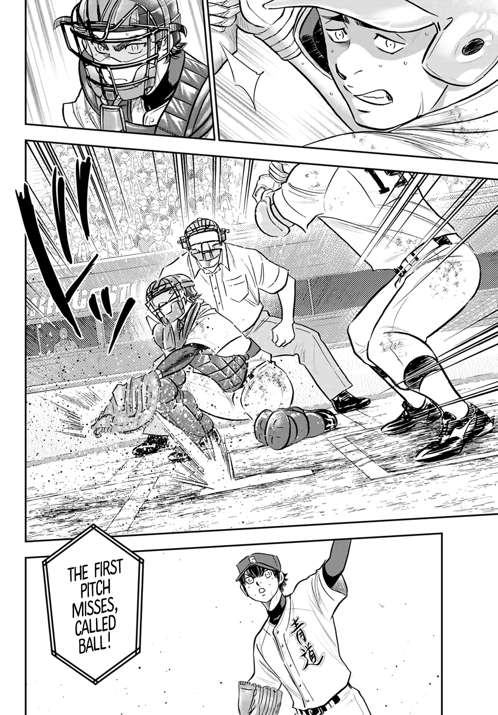 Daiya no A - Act II Chapter 288 page 8 - Chapter 288: Deep Breaths on the Mound