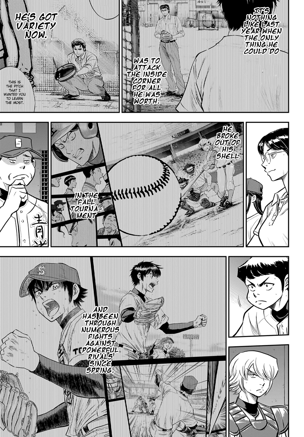 Daiya no A - Act II Chapter 289 page 13 - Chapter 289: This Year's Mindset