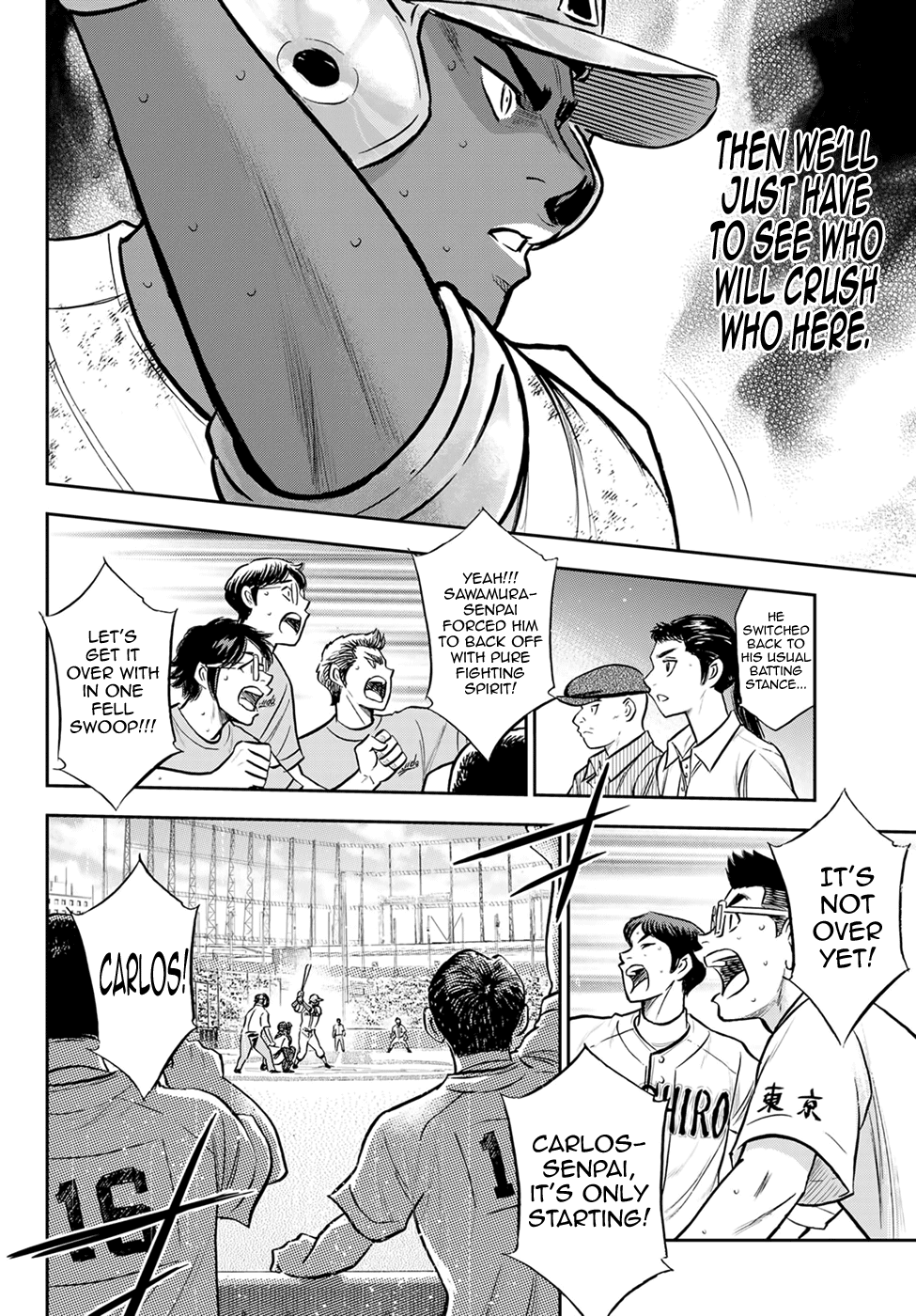 Daiya no A - Act II Chapter 289 page 15 - Chapter 289: This Year's Mindset