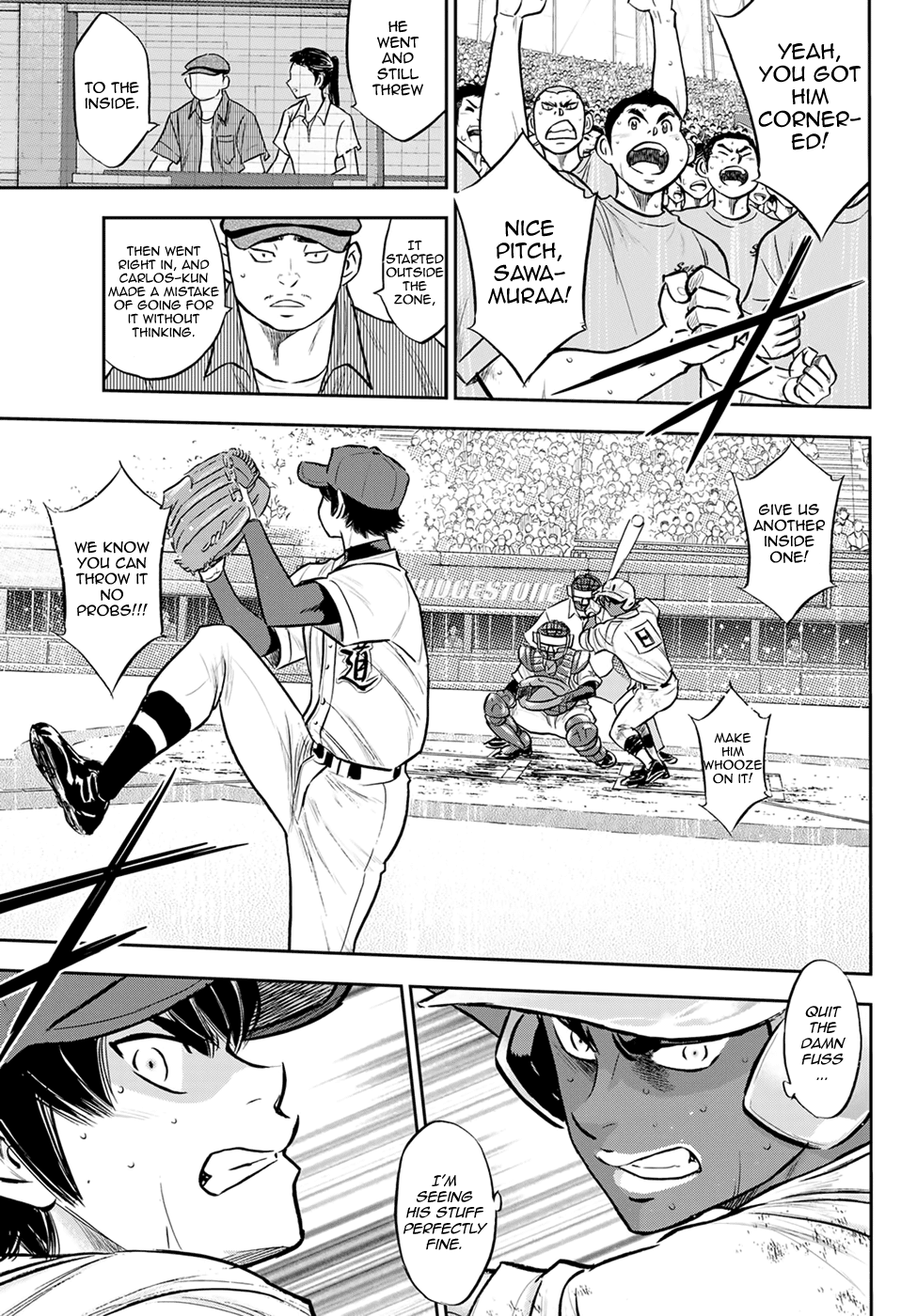 Daiya no A - Act II Chapter 289 page 9 - Chapter 289: This Year's Mindset