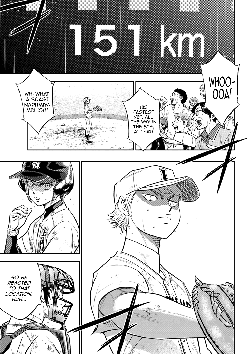 Daiya no A - Act II Chapter 290 page 11 - Chapter 290: It Ain't So Bad
