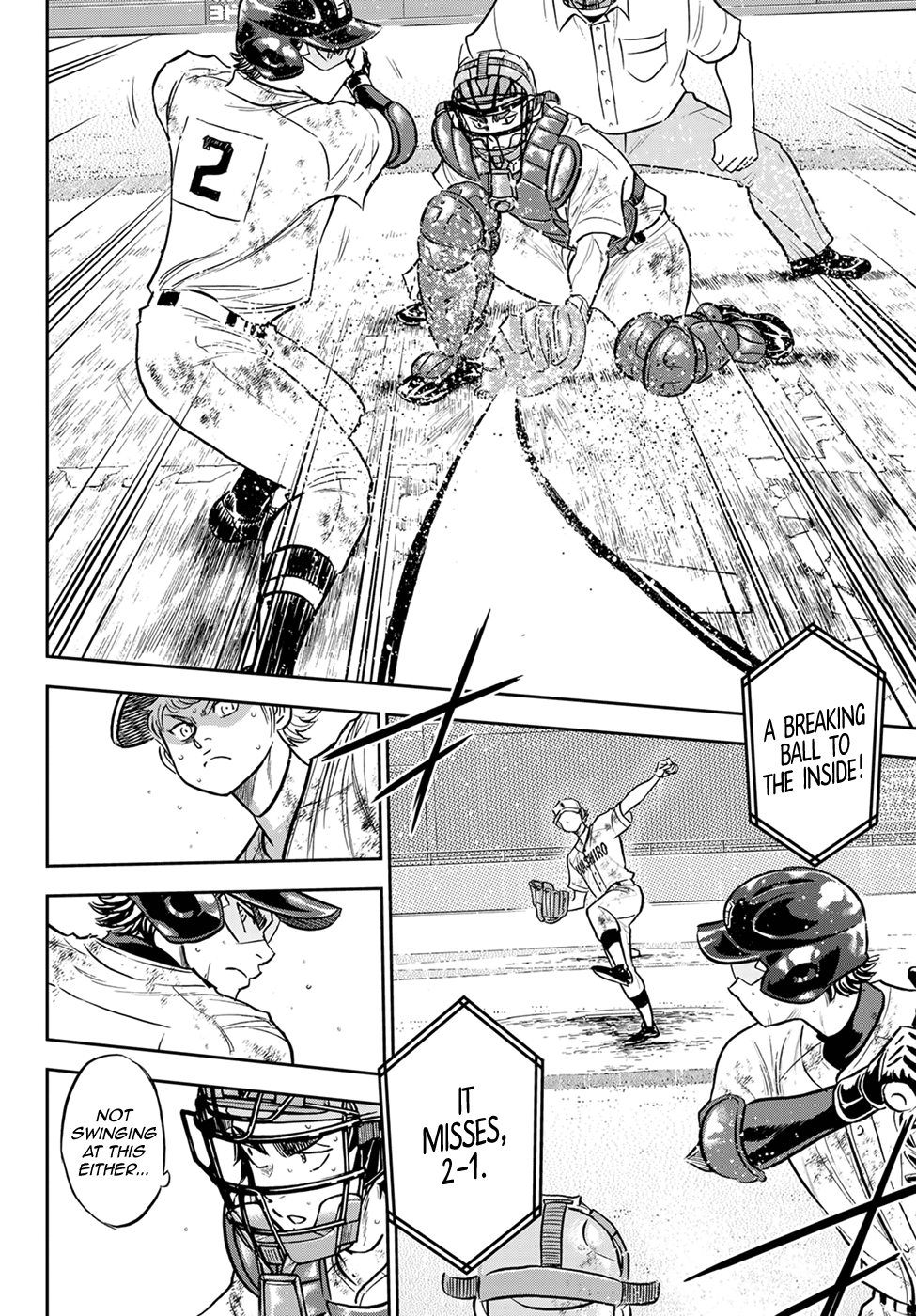 Daiya no A - Act II Chapter 291 page 14 - Chapter 291: Mutual Negation
