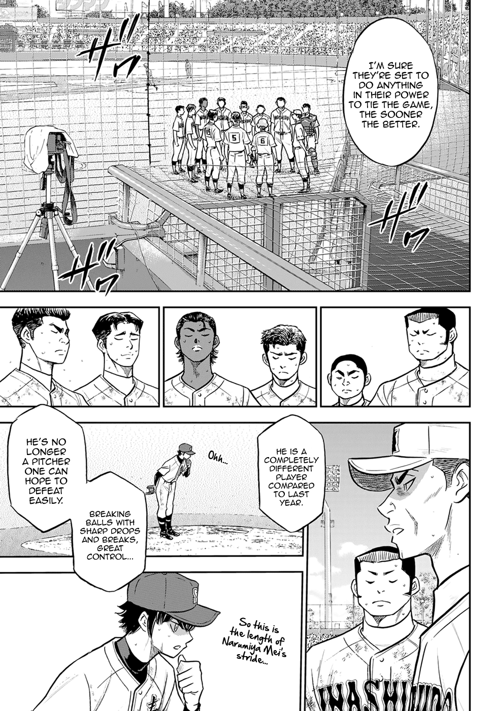 Daiya no A - Act II Chapter 292 page 12 - Chapter 292: The Shapes of Duos