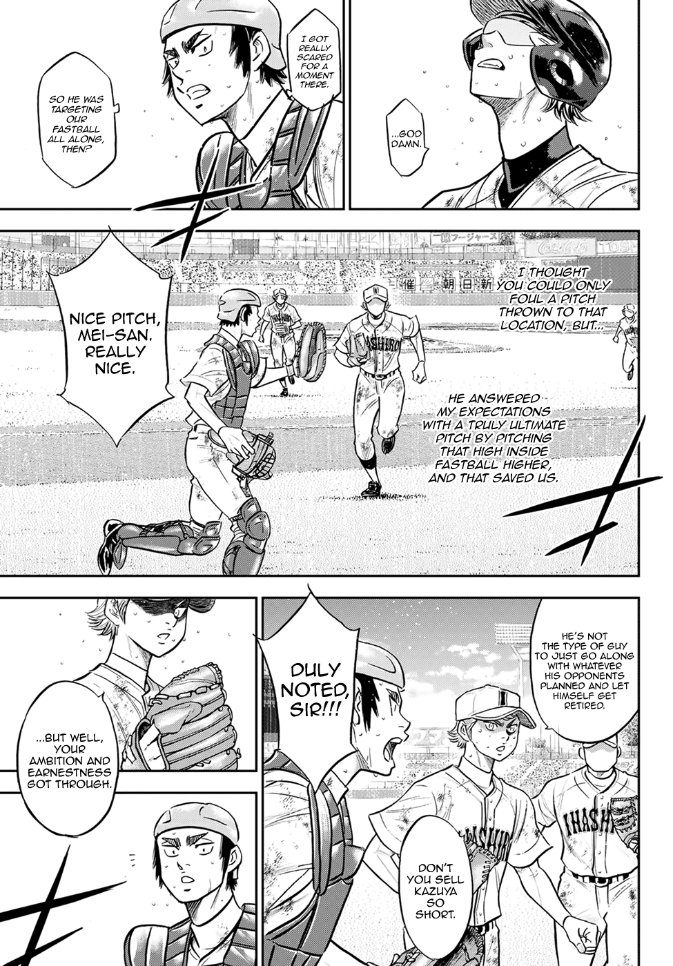 Daiya no A - Act II Chapter 292 page 8 - Chapter 292: The Shapes of Duos