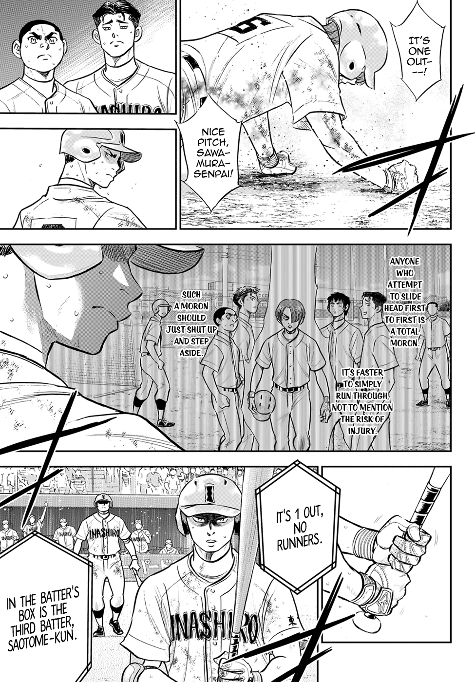 Daiya no A - Act II Chapter 293 page 15 - Chapter 293: The pack of the Strong