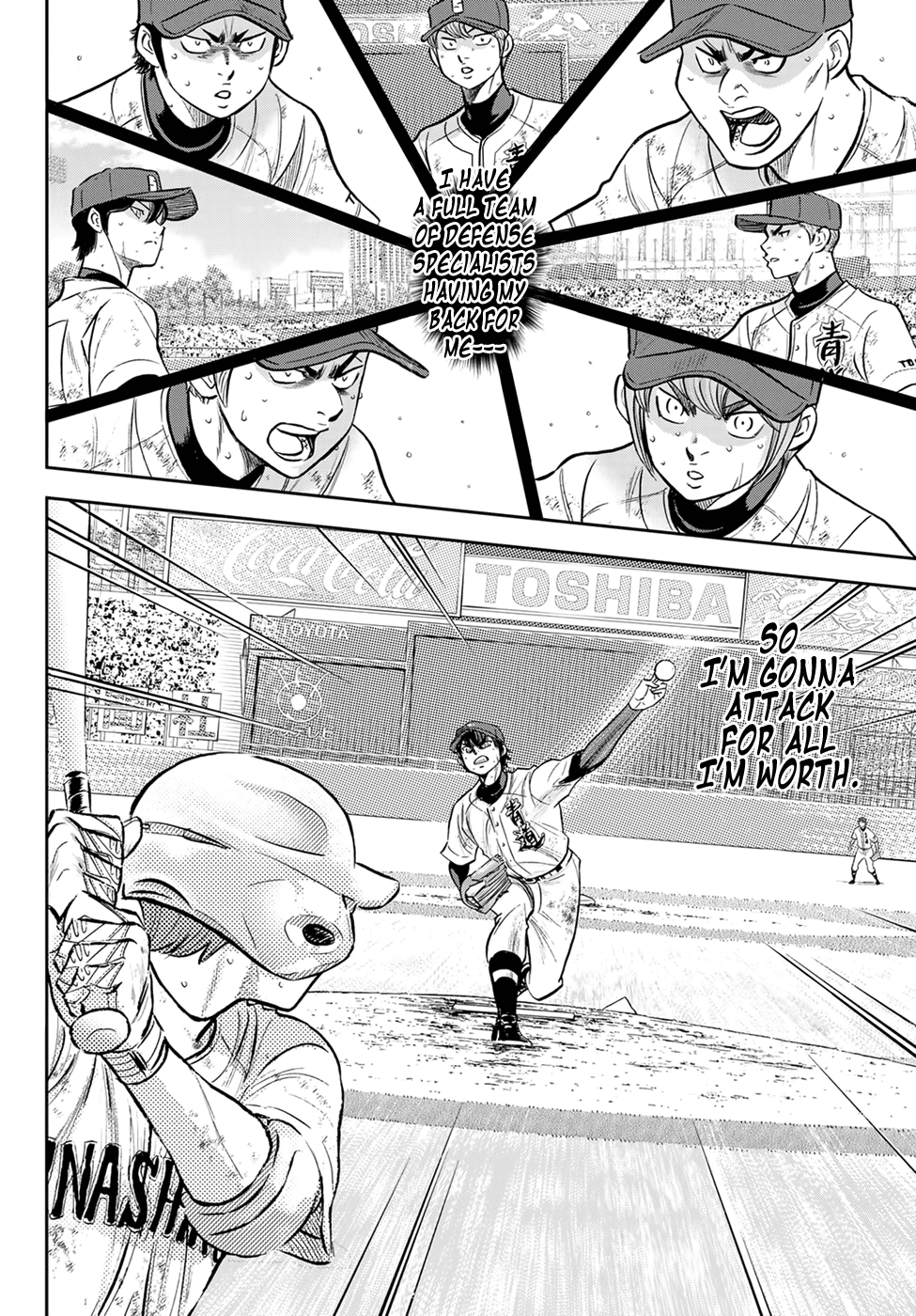 Daiya no A - Act II Chapter 293 page 4 - Chapter 293: The pack of the Strong