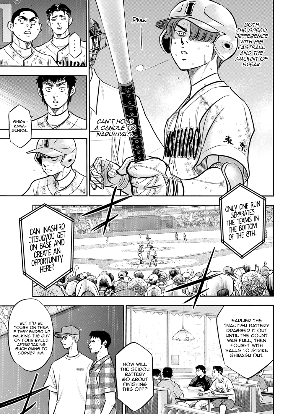 Daiya no A - Act II Chapter 293 page 7 - Chapter 293: The pack of the Strong