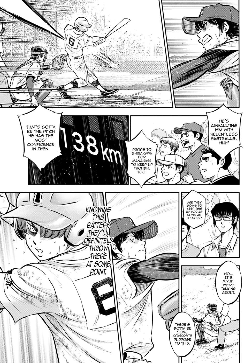 Daiya no A - Act II Chapter 293 page 9 - Chapter 293: The pack of the Strong