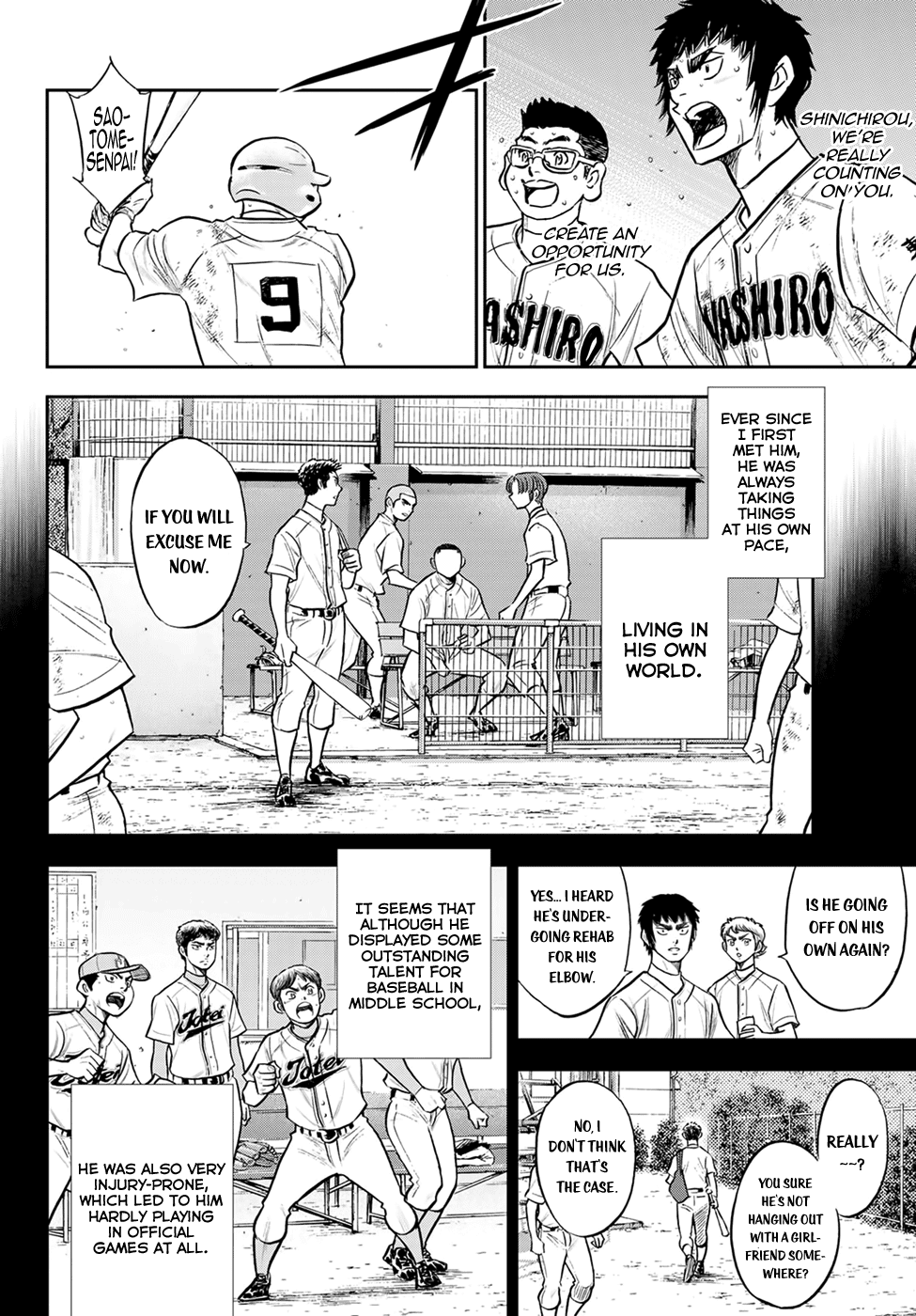 Daiya no A - Act II Chapter 294 page 2 - Chapter 294: Spirit of Combat
