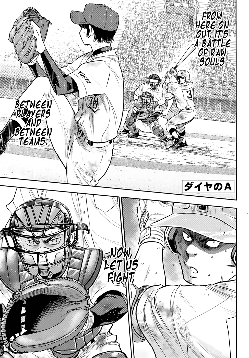 Daiya no A - Act II Chapter 295 page 1 - Chapter 295: Swing!