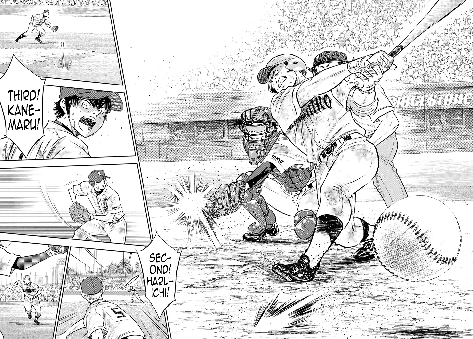 Daiya no A - Act II Chapter 295 page 14 - Chapter 295: Swing!