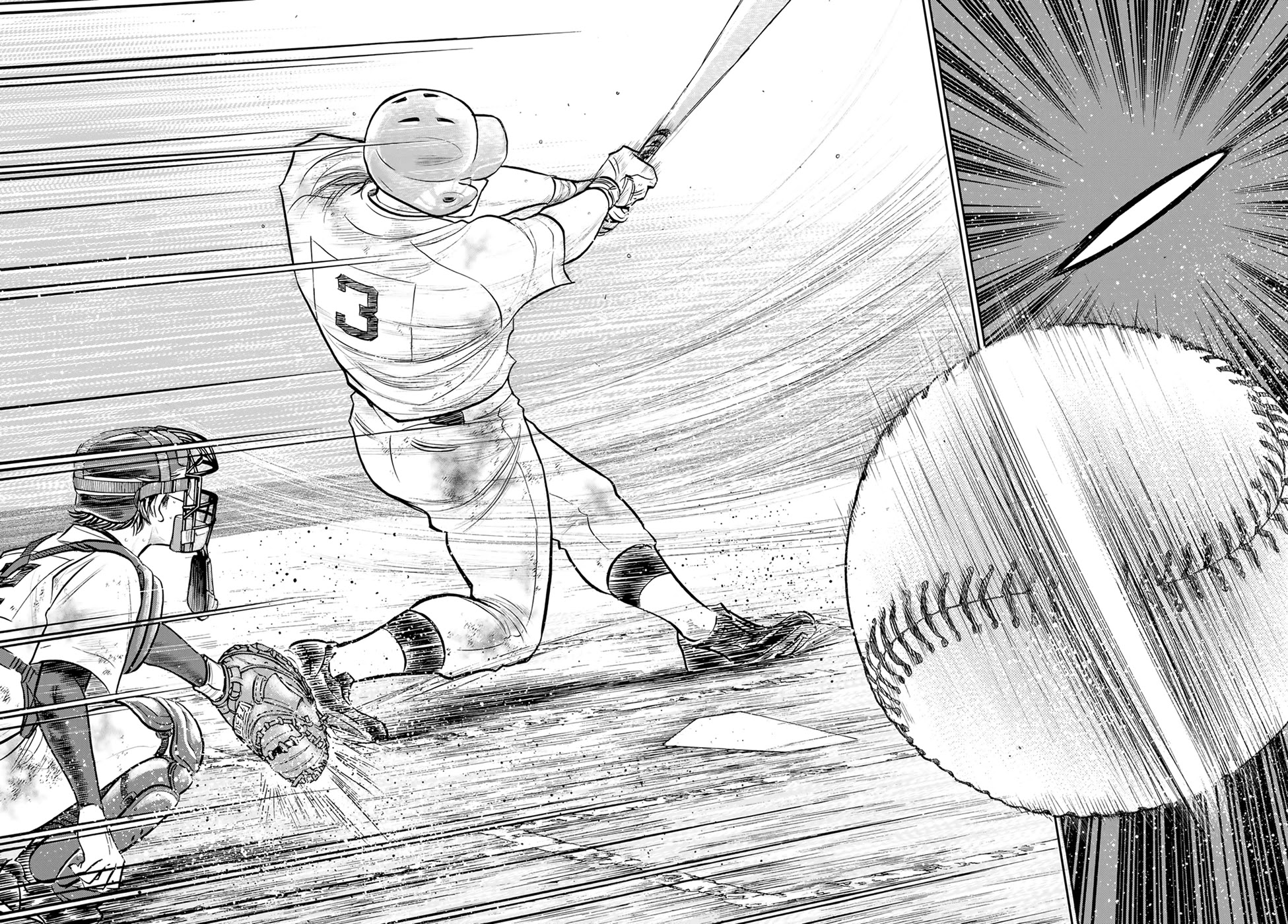 Daiya no A - Act II Chapter 295 page 3 - Chapter 295: Swing!