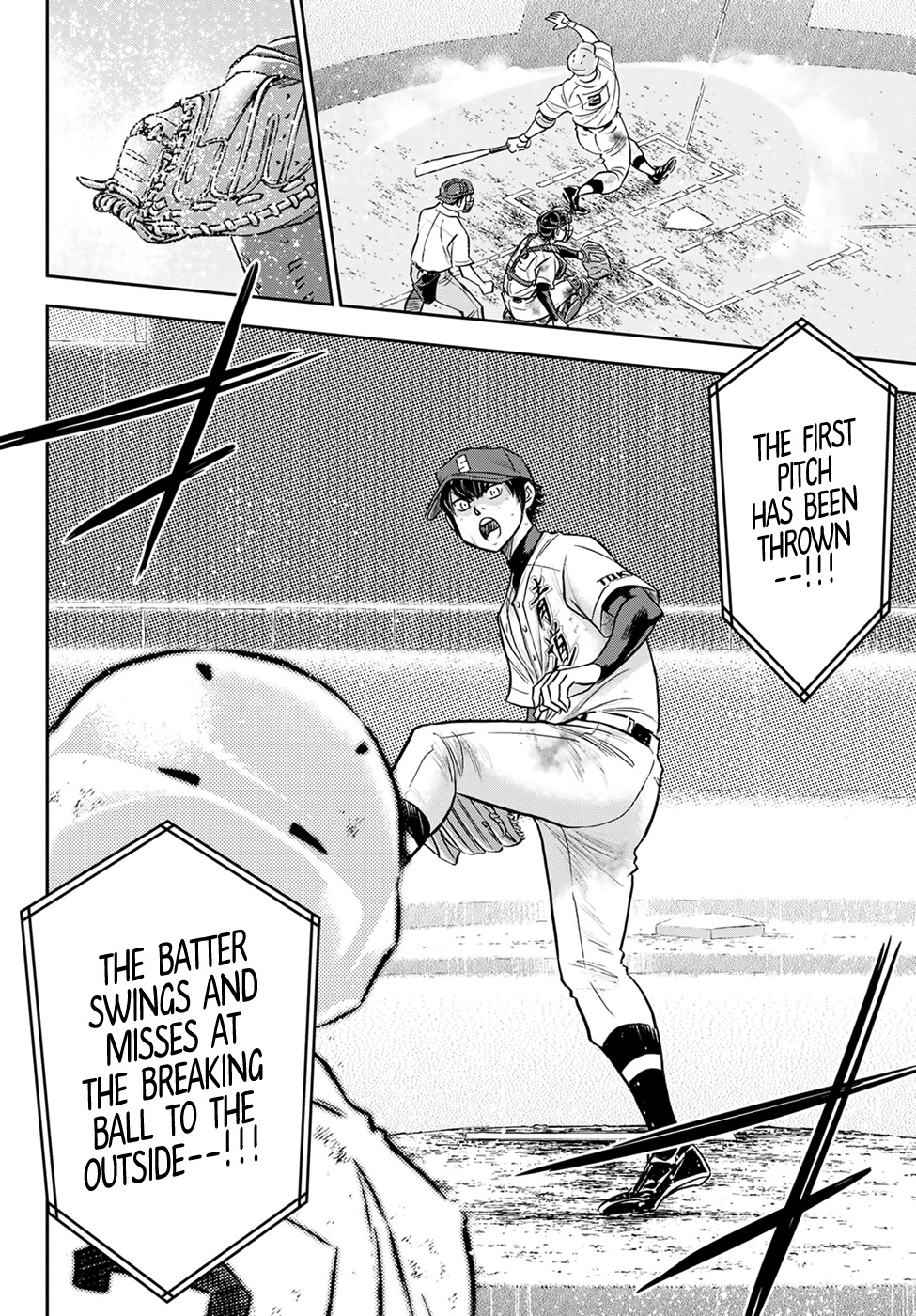 Daiya no A - Act II Chapter 295 page 4 - Chapter 295: Swing!