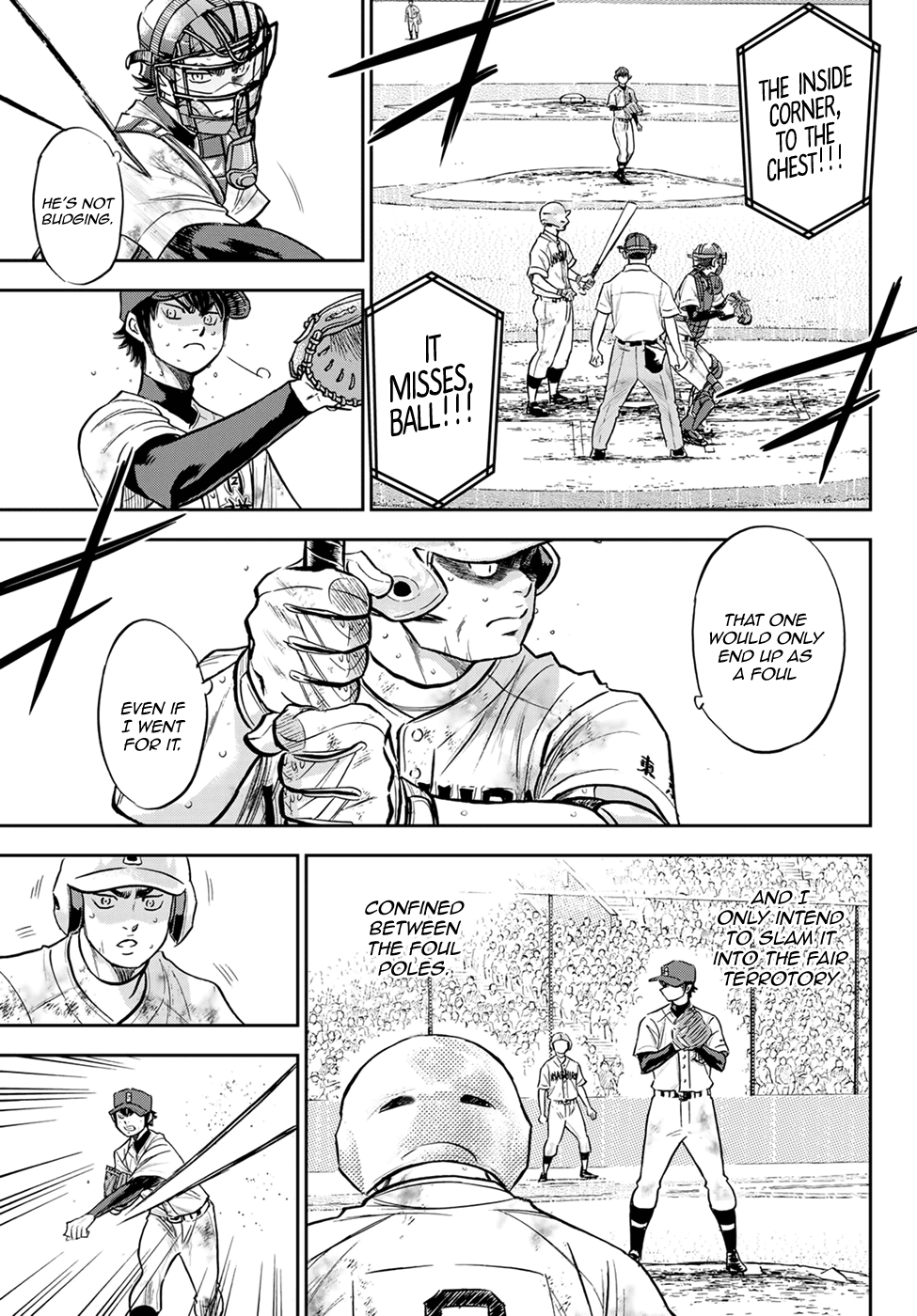 Daiya no A - Act II Chapter 295 page 7 - Chapter 295: Swing!