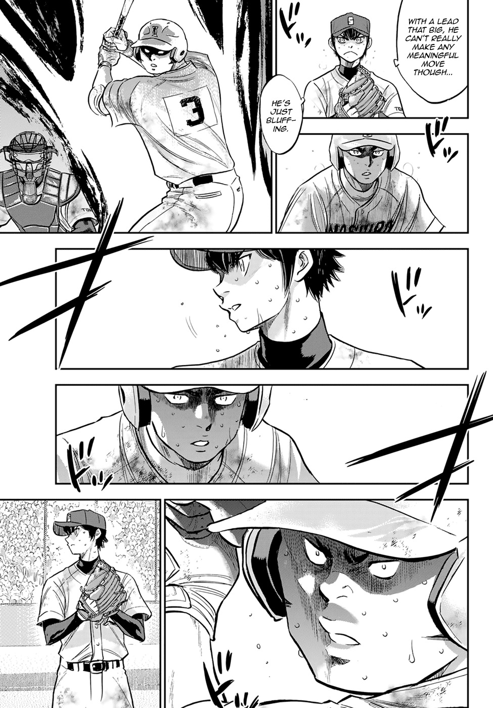 Daiya no A - Act II Chapter 295 page 9 - Chapter 295: Swing!