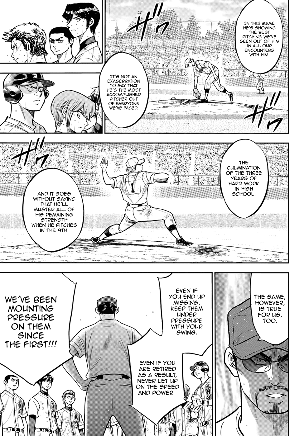 Daiya no A - Act II Chapter 296 page 10 - Chapter 296: What Makes an Ace