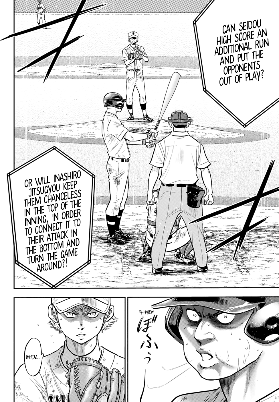 Daiya no A - Act II Chapter 296 page 14 - Chapter 296: What Makes an Ace