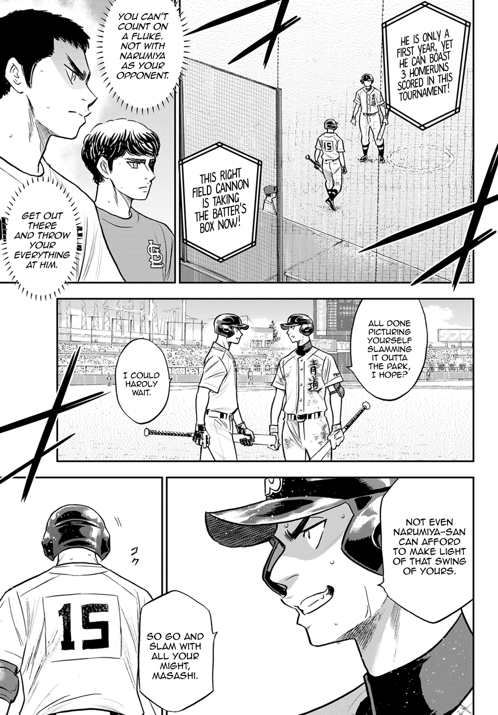 Daiya no A - Act II Chapter 298 page 13 - Chapter 298: The Wild Card