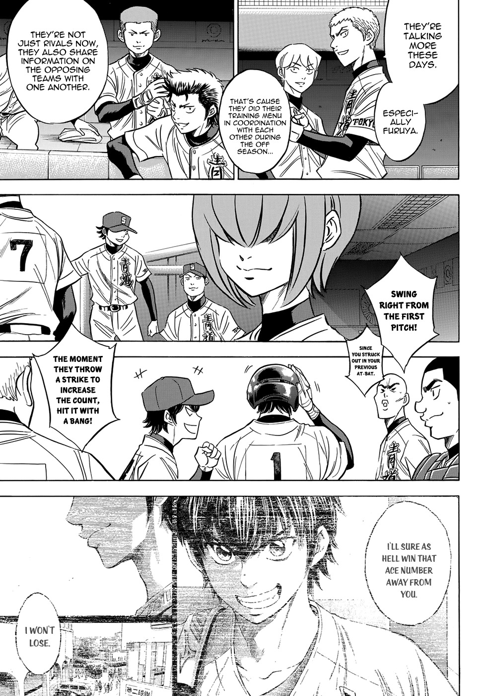 Daiya no A - Act II Chapter 3 page 9 - Chapter 3: Outburst