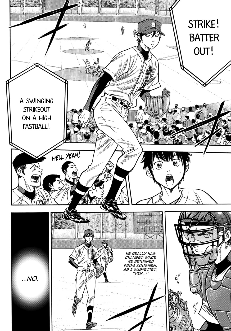 Daiya no A - Act II Chapter 30 page 10 - Chapter 30: At the End of the Gaze