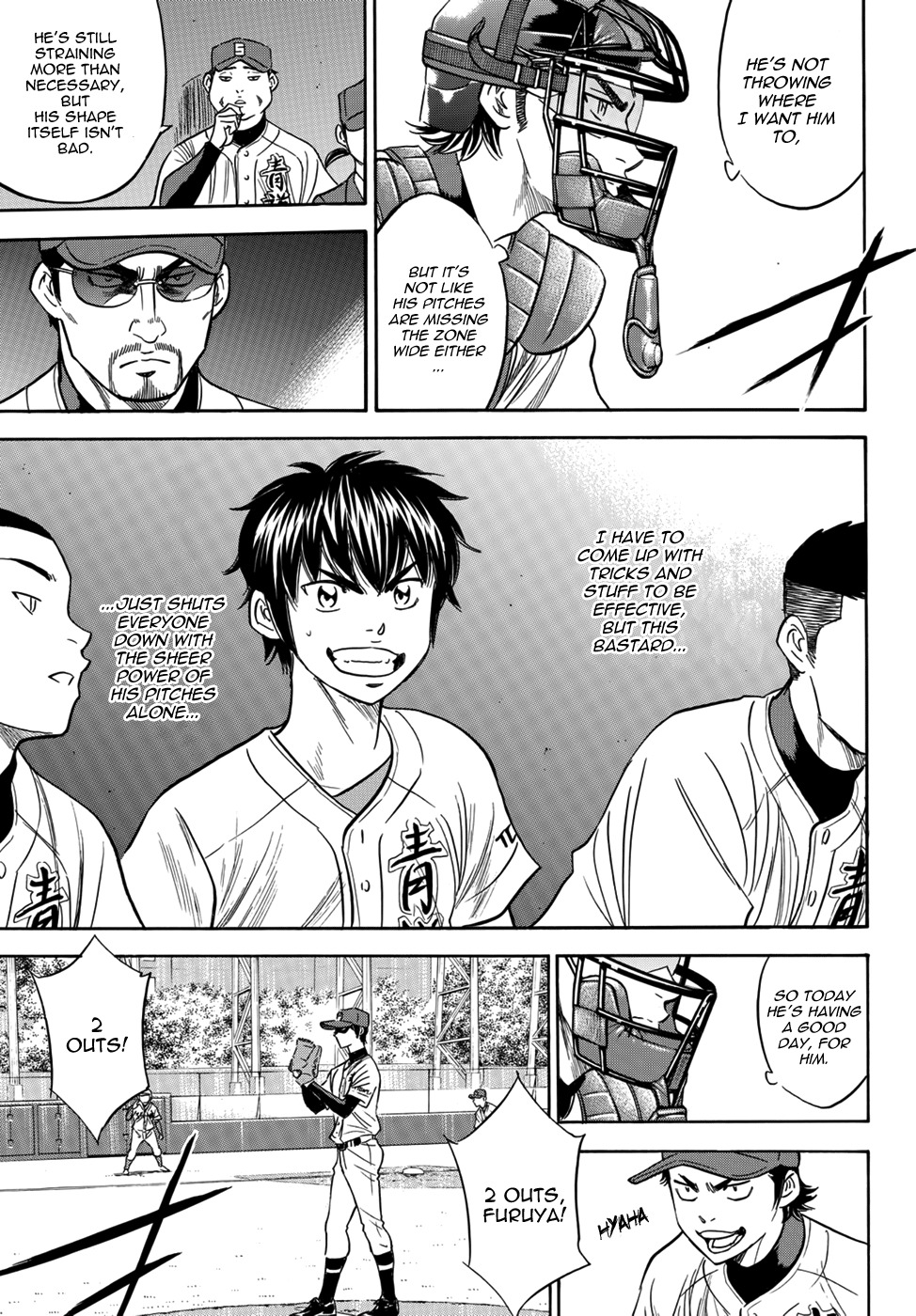 Daiya no A - Act II Chapter 30 page 5 - Chapter 30: At the End of the Gaze