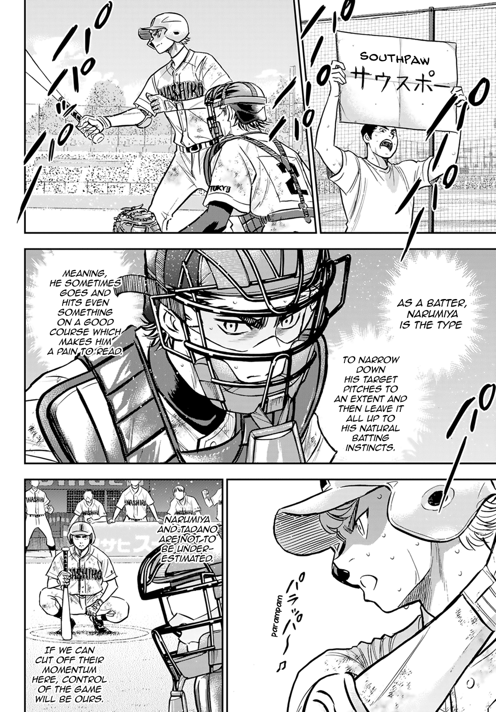 Daiya no A - Act II Chapter 300 page 10 - Chapter 300: Southpaw