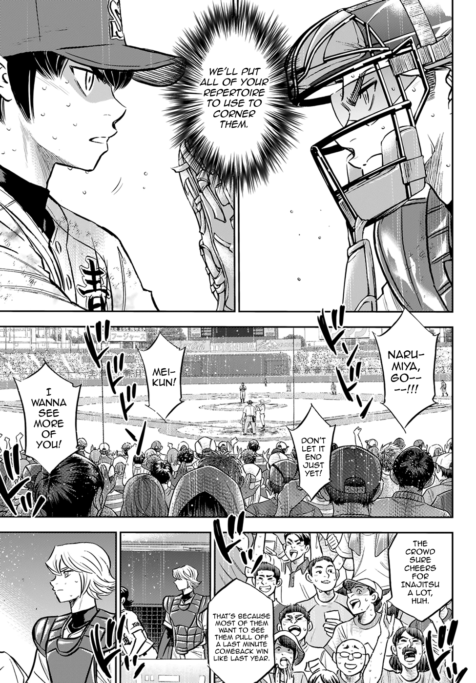 Daiya no A - Act II Chapter 300 page 11 - Chapter 300: Southpaw