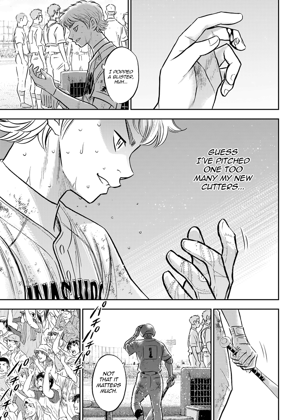 Daiya no A - Act II Chapter 300 page 3 - Chapter 300: Southpaw