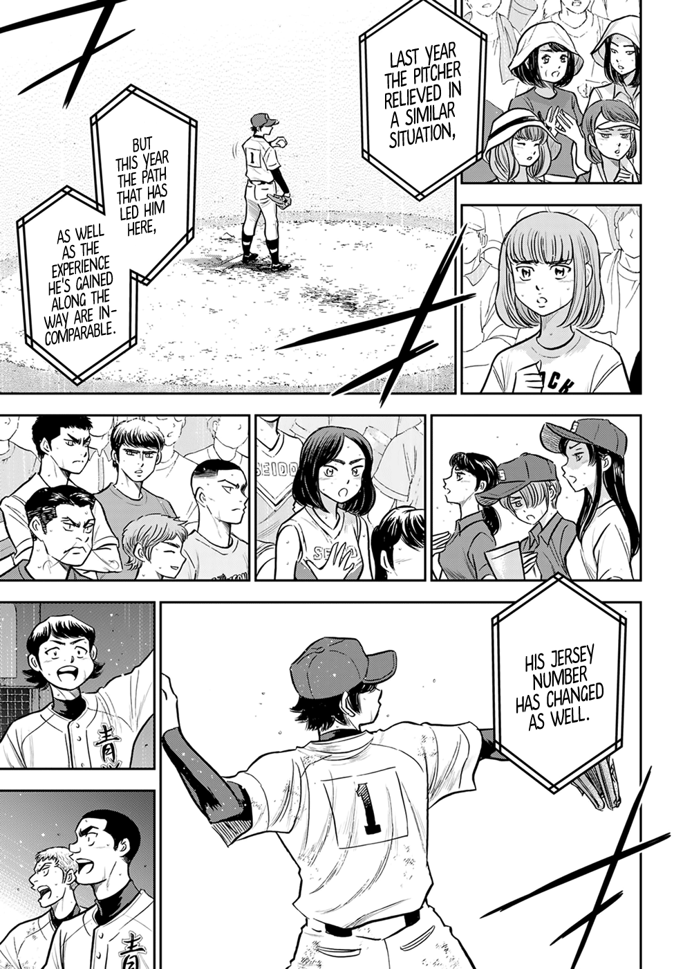 Daiya no A - Act II Chapter 300 page 5 - Chapter 300: Southpaw