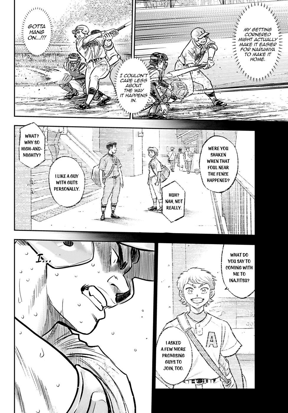 Daiya no A - Act II Chapter 303 page 10 - Chapter 303: The Scouting Unit