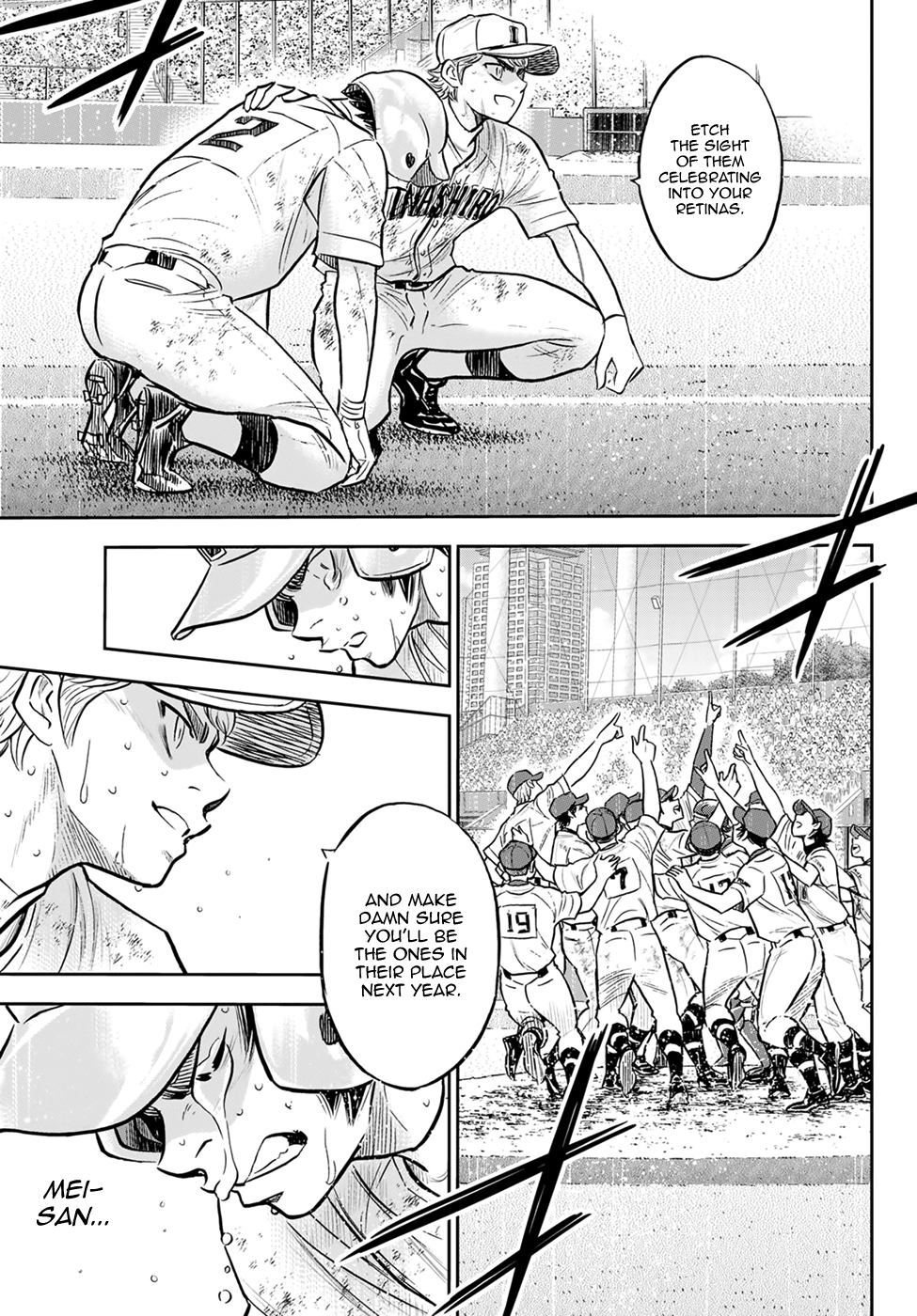 Daiya no A - Act II Chapter 305 page 7 - Chapter 305: Gold Medals