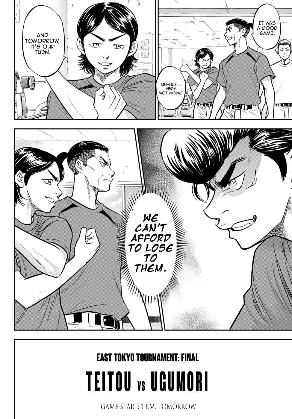 Daiya no A - Act II Chapter 306 page 8 - Chapter 306: The Poem About You Who Fought