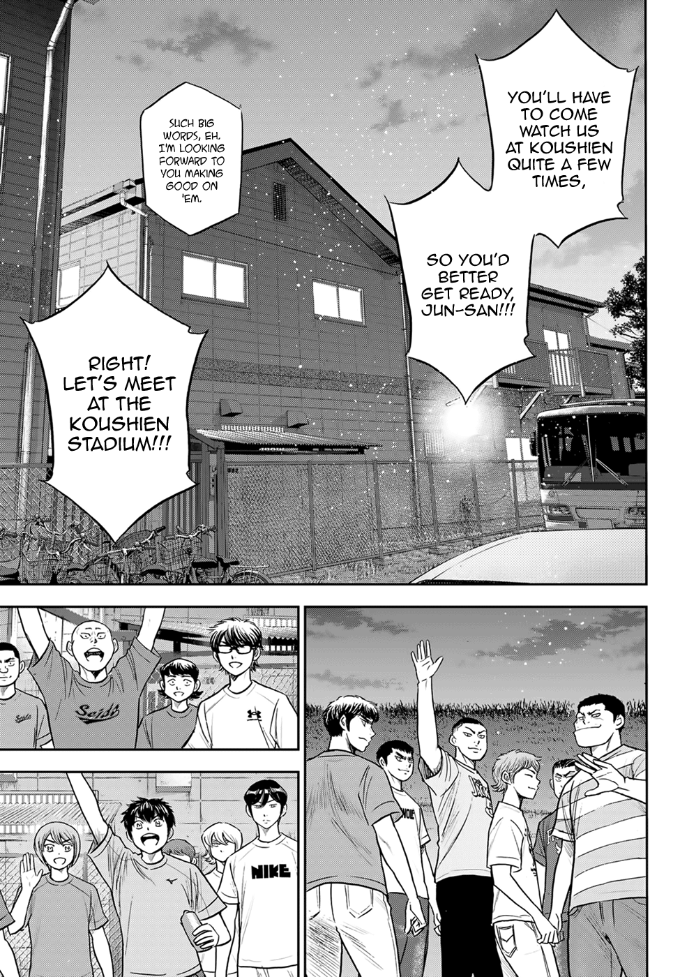 Daiya no A - Act II Chapter 307 page 13 - Chapter 307: Let's Meet at Koushien