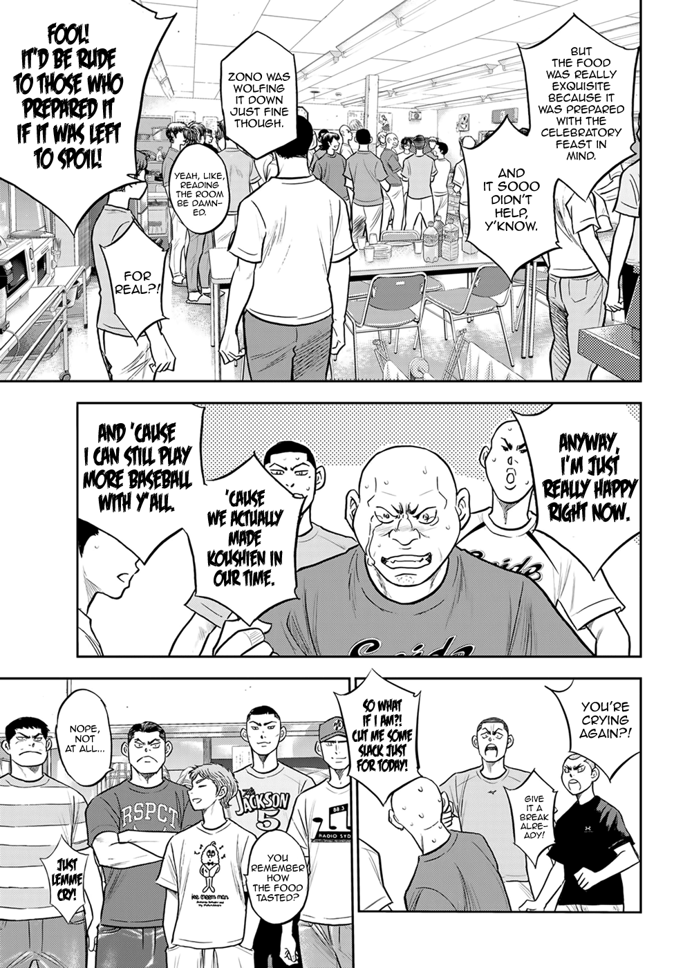 Daiya no A - Act II Chapter 307 page 3 - Chapter 307: Let's Meet at Koushien