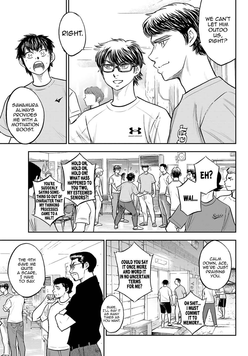 Daiya no A - Act II Chapter 307 page 7 - Chapter 307: Let's Meet at Koushien