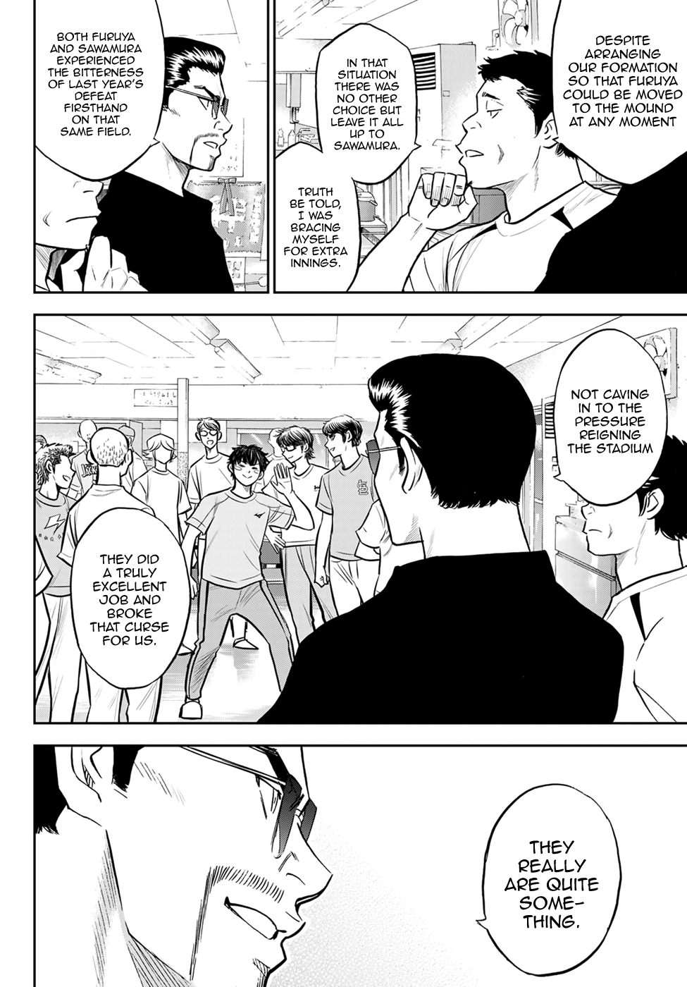 Daiya no A - Act II Chapter 307 page 8 - Chapter 307: Let's Meet at Koushien