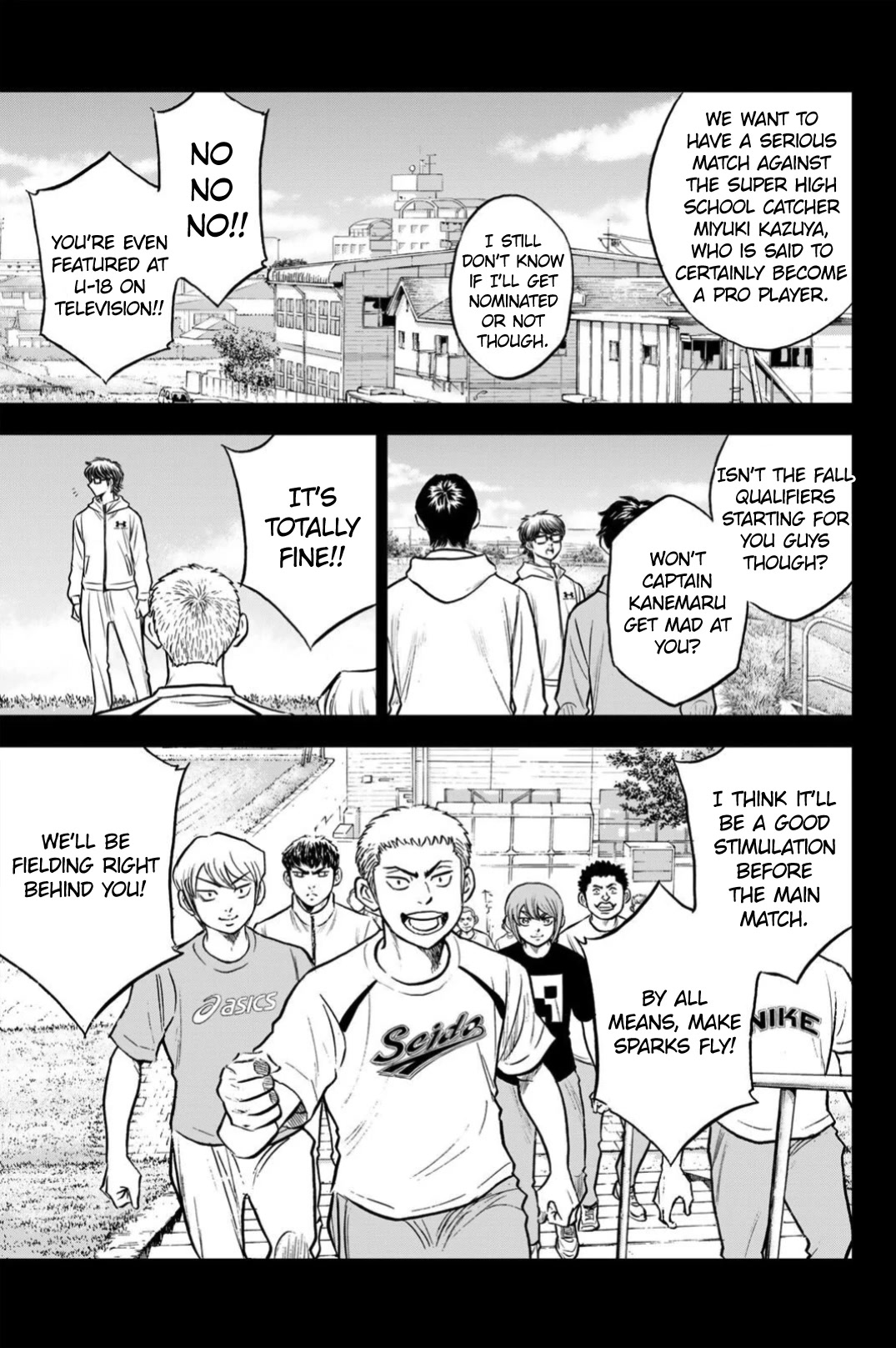 Daiya no A - Act II Chapter 308.5 page 6 - Chapter 308.5