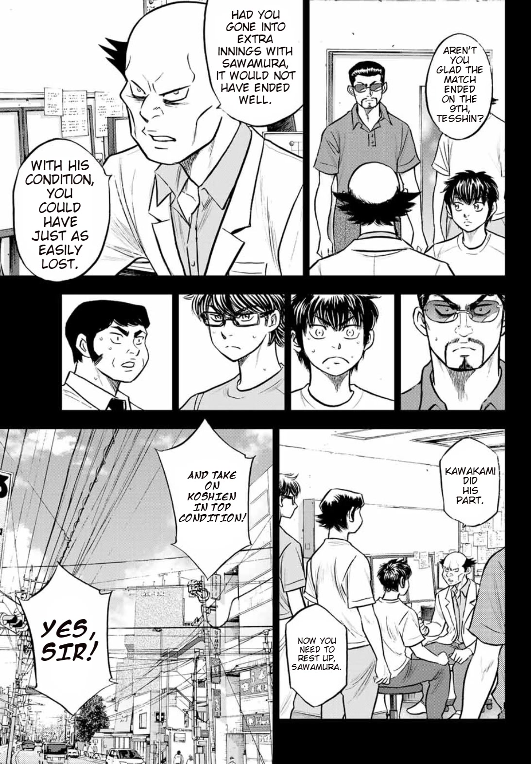 Daiya no A - Act II Chapter 308 page 19 - Chapter 308: Ace of the Diamond [END]