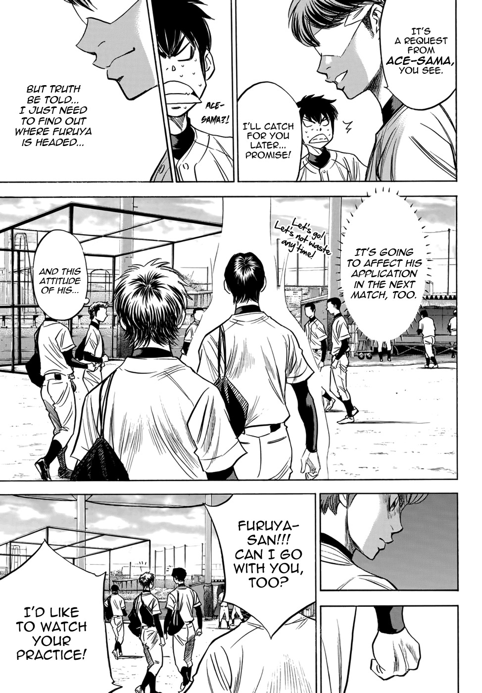 Daiya no A - Act II Chapter 34 page 3 - Chapter 34: Inside the Heart