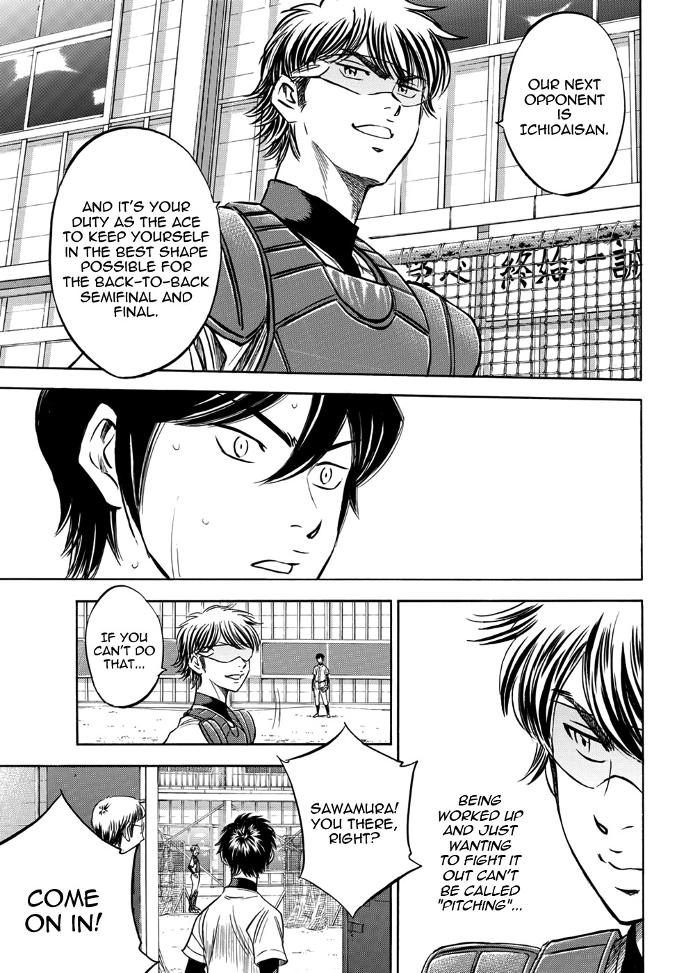 Daiya no A - Act II Chapter 35 page 7 - Chapter 35: The Triangle