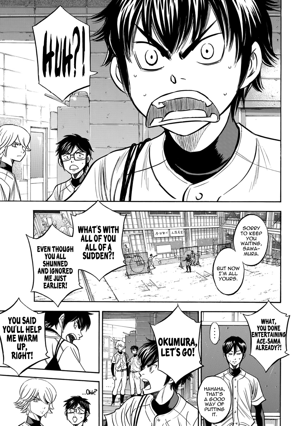 Daiya no A - Act II Chapter 35 page 9 - Chapter 35: The Triangle
