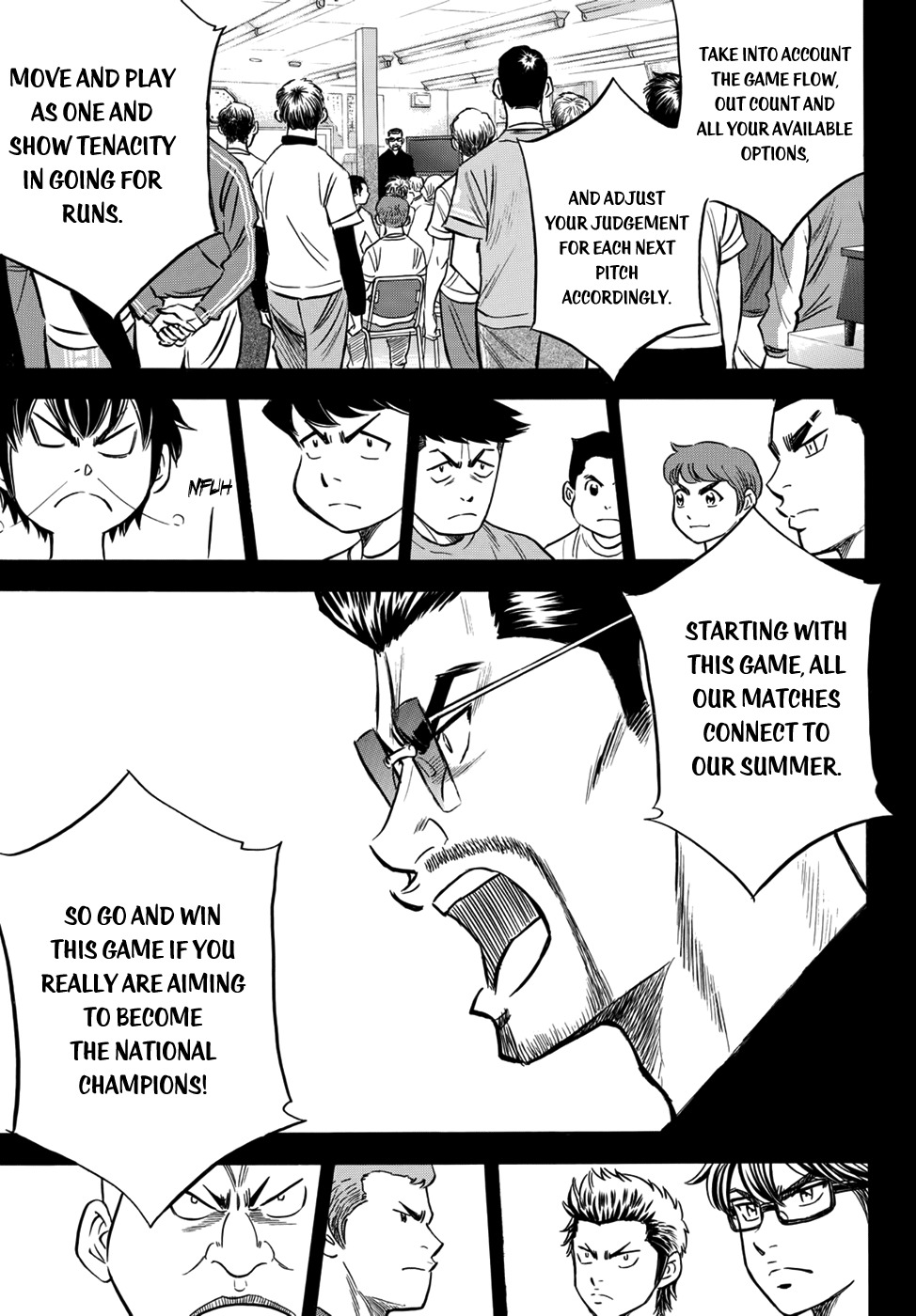 Daiya no A - Act II Chapter 37 page 10 - Chapter 37: Batting First